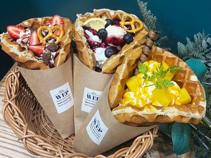 ワッフルサンド