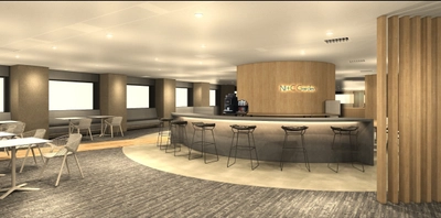 日本情報通信、一人ひとりに合わせた ハイブリッドワークスタイルを実現する 新オフィス「NI+C Garden」を開設