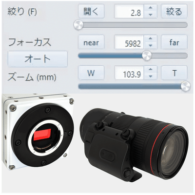 RF マウントレンズ対応