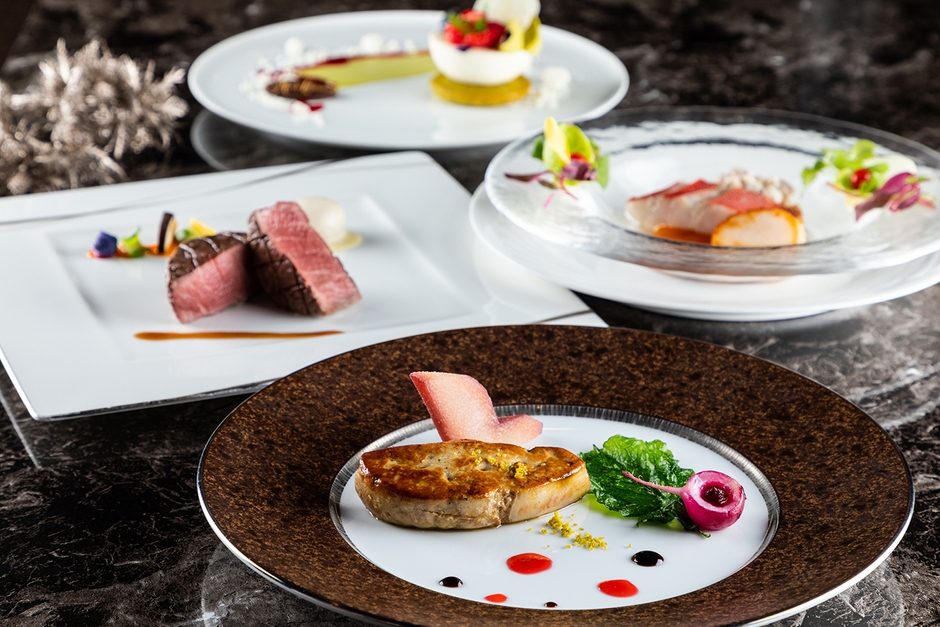 銀座スカイラウンジ クリスマスコース