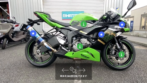米国中古自動車販売業界が注目するFyuse 3D 360°撮影技術を 老舗バイク販売会社「はとや」が日本初導入　 ＜Withコロナで変わる販売手法＞