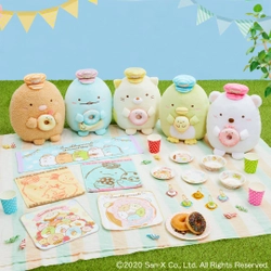 「すみっコぐらし」の一番くじに ドーナツいっぱいのオリジナルアートが新登場！