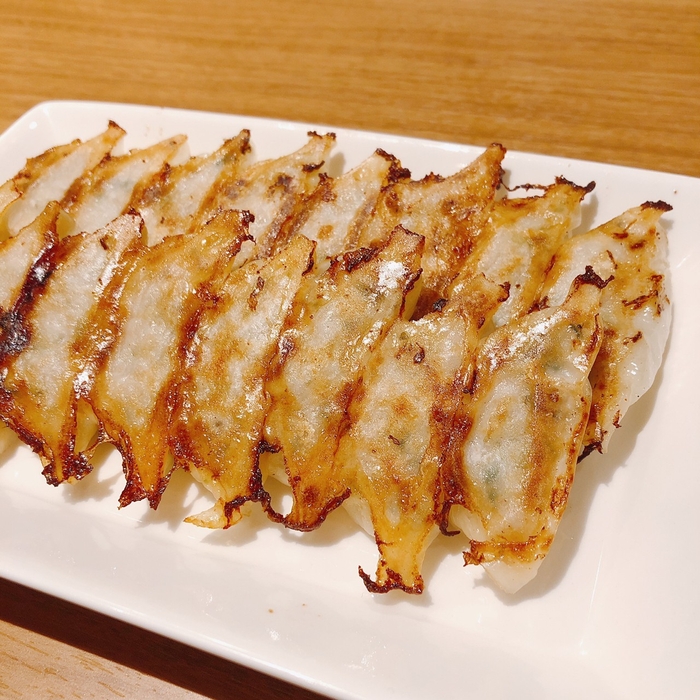 生姜旨汁薄皮餃子(料理後)