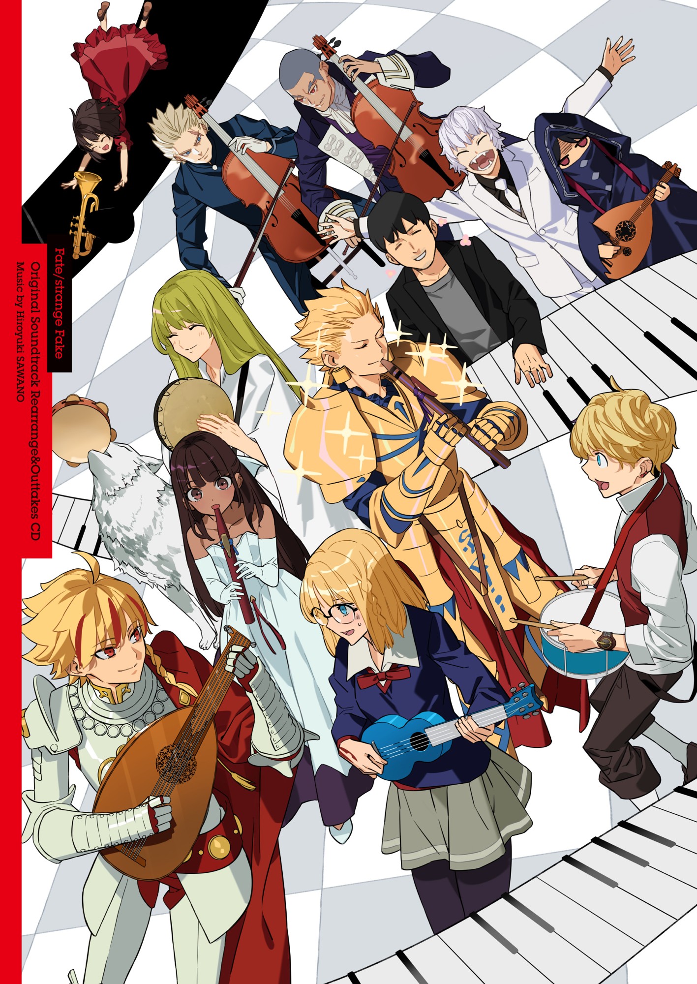 【Fate/strange Fake】
5月27日発売『Blu-ray Disc Box』
森井しづき描き下ろしジャケットイラスト公開！