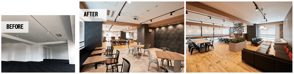 「the SOHO」新設共用スペース