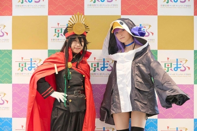 京まふ_コスプレエリアの様子