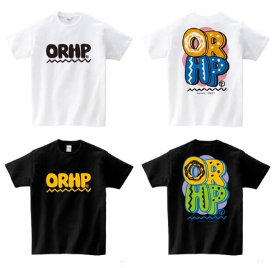 ORANGE RANGE×ひらかたパーク】 Tシャツ(ホワイト/ブラック) 税込3,800円