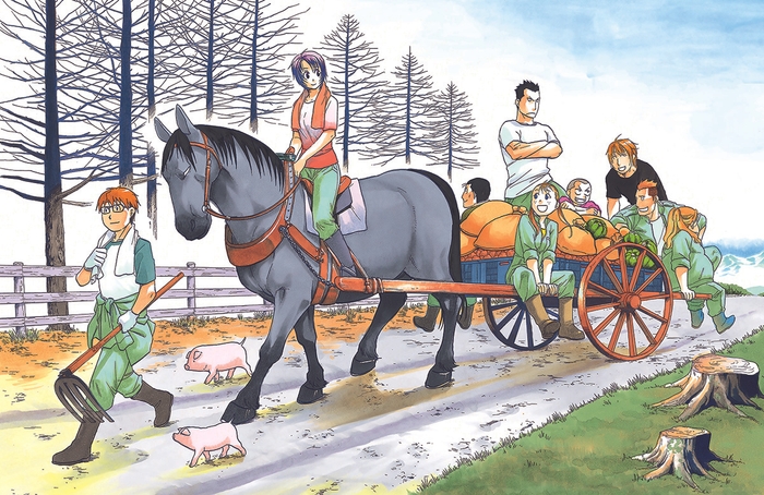 「銀の匙 Silver Spoon展」(C)荒川弘/小学館