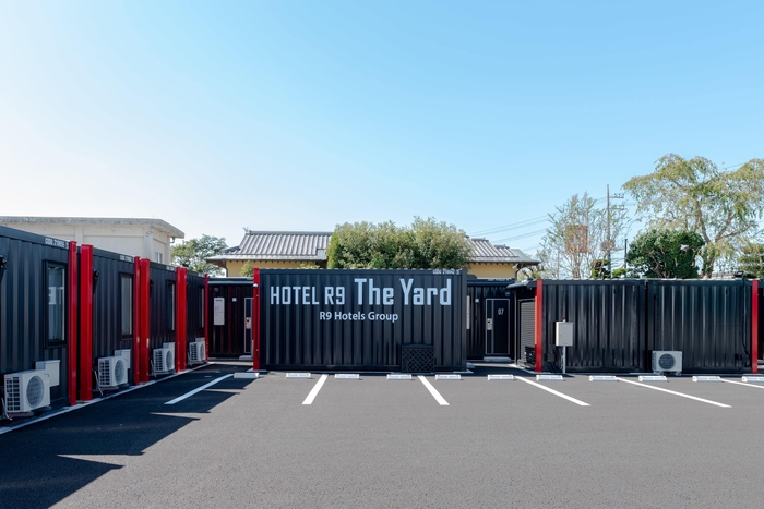 HOTEL R9 The Yard シリーズ 外観 ※画像とコンテナのカラーは異なります