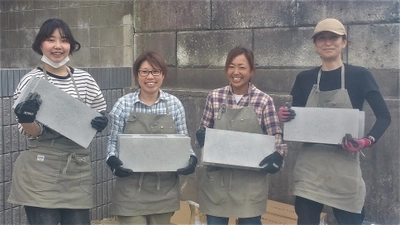 エクステリア工事のセレン・トセンドは 工事現場でも女子力発揮！！コロナ禍中でも 売上・好感度・モチベーション、トリプルUP！