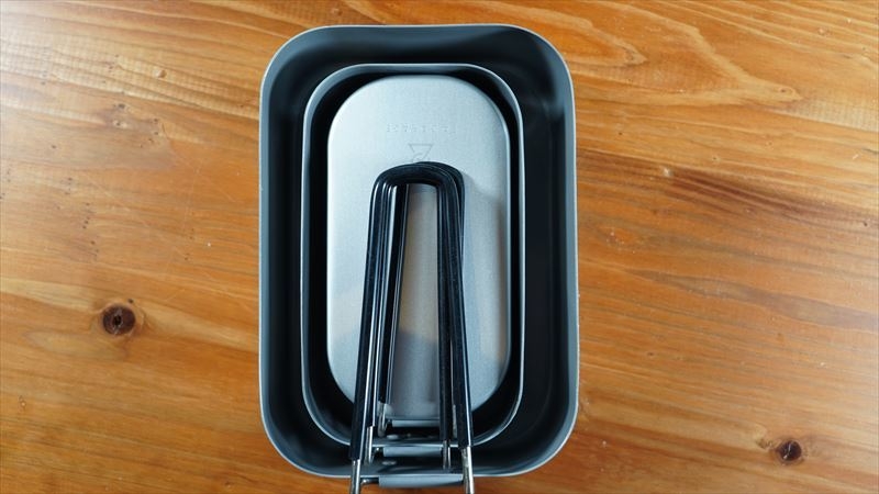 3つのスタッキング可能