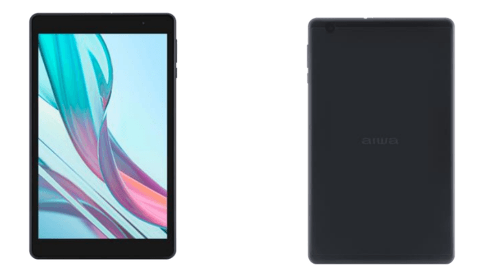 “aiwaデジタルよりデジタルライフをより充実させる8インチタブレットが登場” 新製品【aiwa tab AB8】本日発売!製品写真