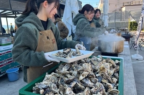 牡蠣の食べ放題（2026年1月撮影）