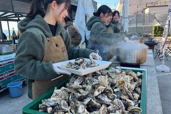 牡蠣の食べ放題（2026年1月撮影）