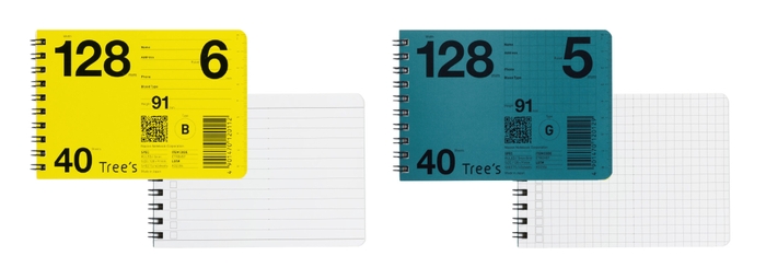 Tree's『Wリングメモ』B7サイズ 2