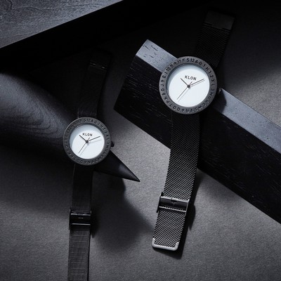 KLON ENGRAVE TIME -BLACK MESH- 33mm/40mm