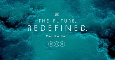 『The Future. Redefined. Then. Now. Next.』 イメージグラフィック