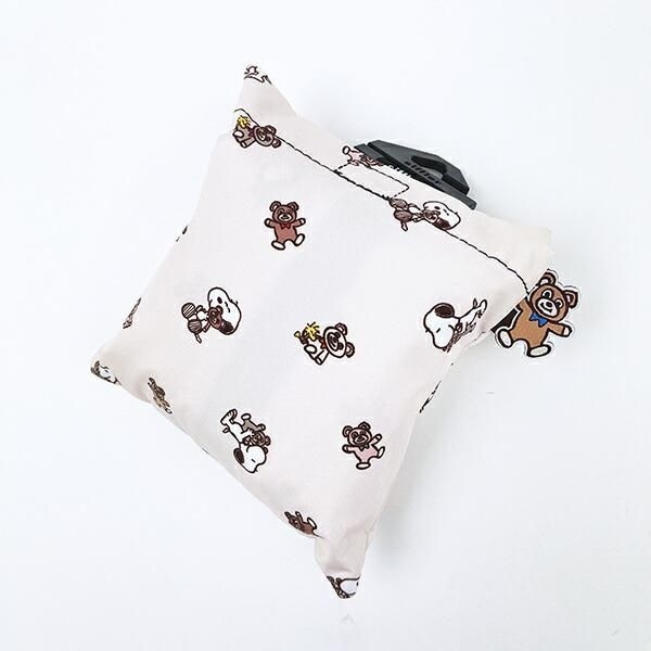 スヌーピーの折り畳みバッグ