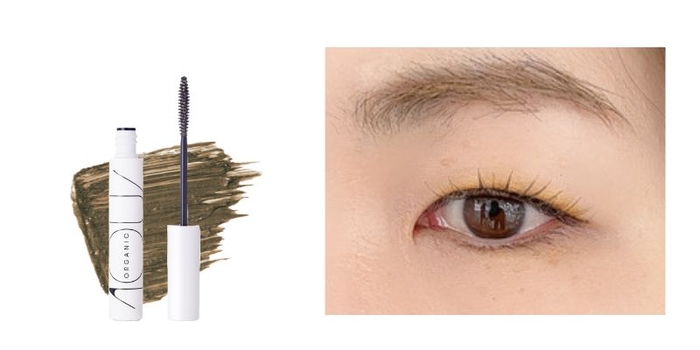 新商品:オーガニックロングマスカラ 06カーキ