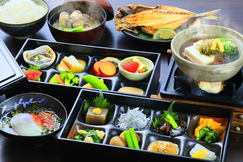 地産地消のお食事（ご朝食）
