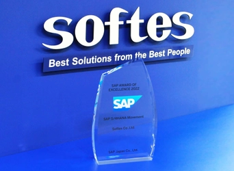 SAP AWARD OF EXCELLENCE 2022(3月23日発表)において、 SAPジャパン株式会社から「SAP S/4HANA Movement」を受賞