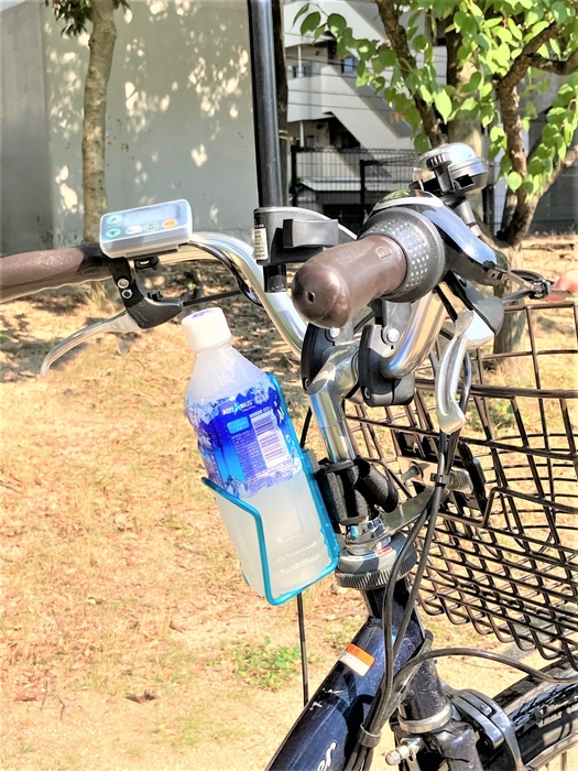電動自転車への取り付け2