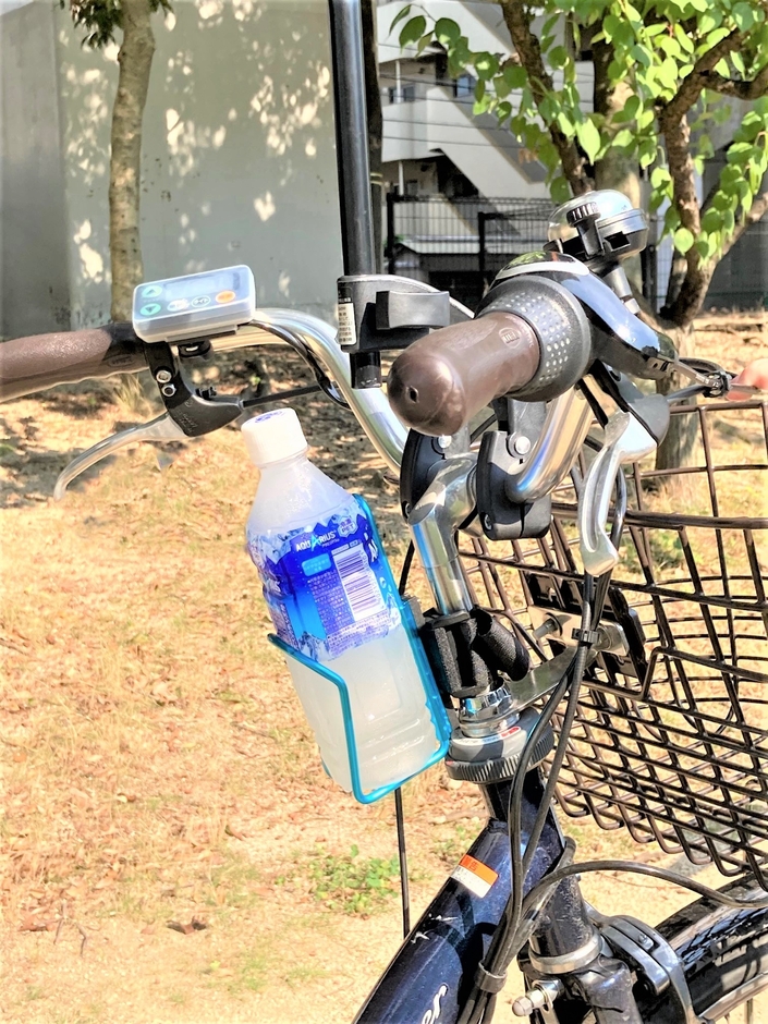 電動自転車への取り付け2
