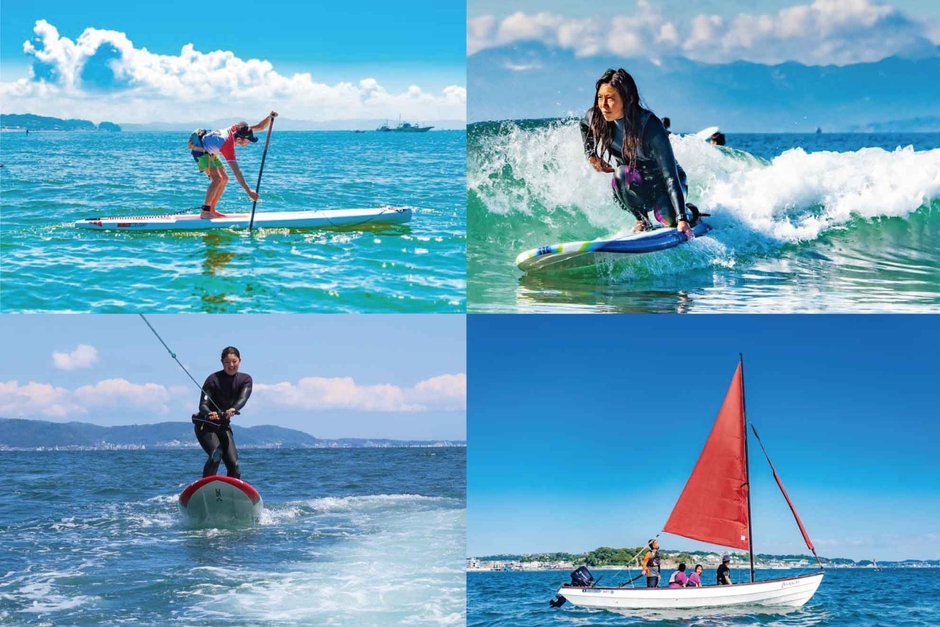 江ノ島でマリンスポーツ