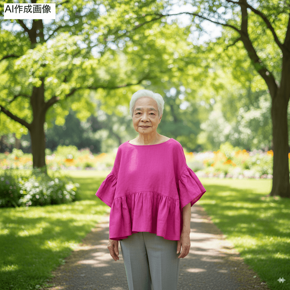 AI作成画像・古賀初子さん