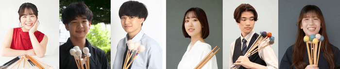 髙山菜桜、簗瀬喬介、川﨑友仁、堀田明杏、田中健太、藤生愛菜