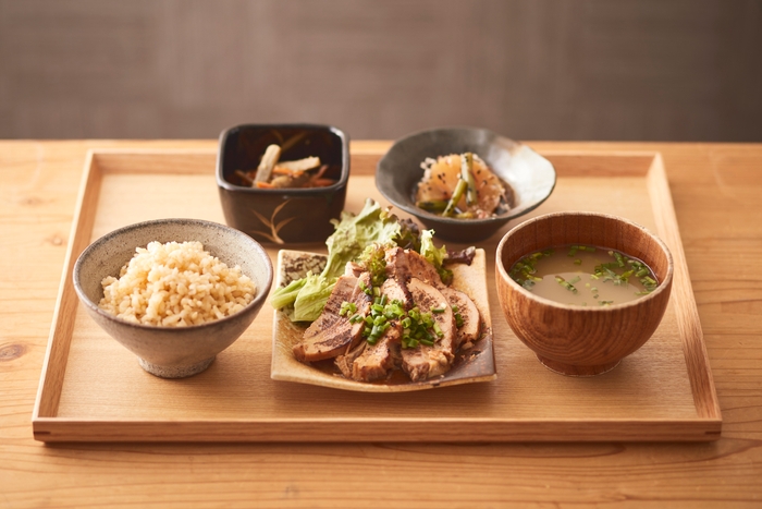 豚の角煮定食