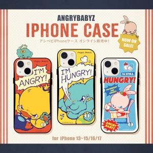 SNS発の人気キャラクター『AngryBabyz(アンベビ)』 iPhoneケースが登場！個性あふれる全6種のラインナップ