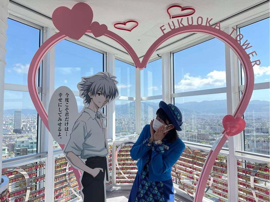 カヲルとの2ショット撮影も!