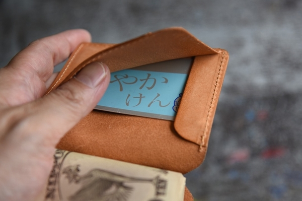 メインカードポケット左の背面