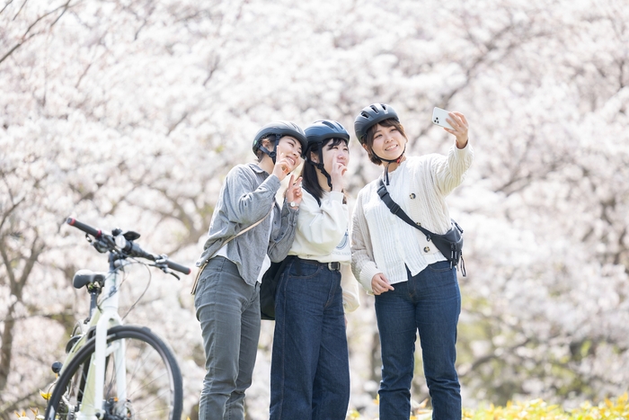 狩野川沿いをサイクリング3