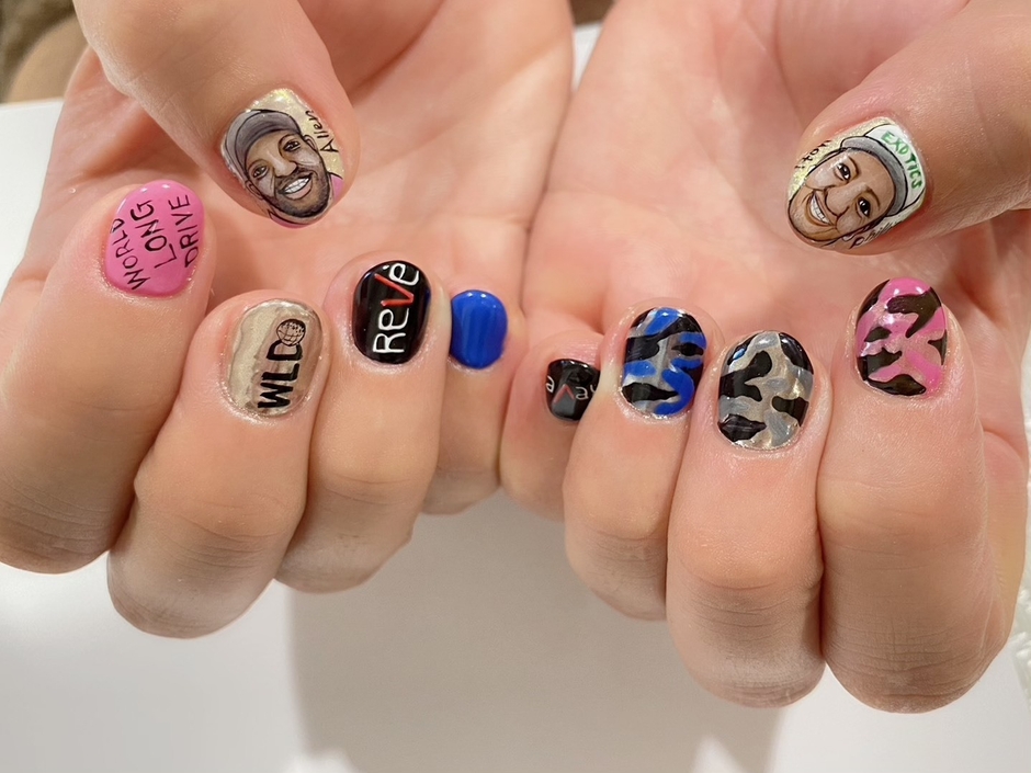 こだわりのネイルアートも可能