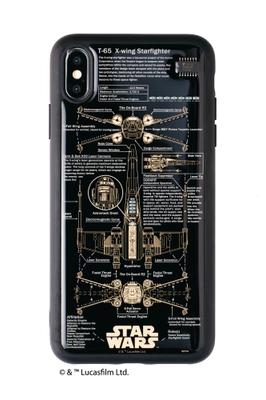 iPhoneXS Maxケース X-WING 黒