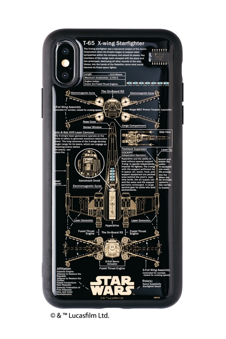 iPhoneXS Maxケース X-WING 黒