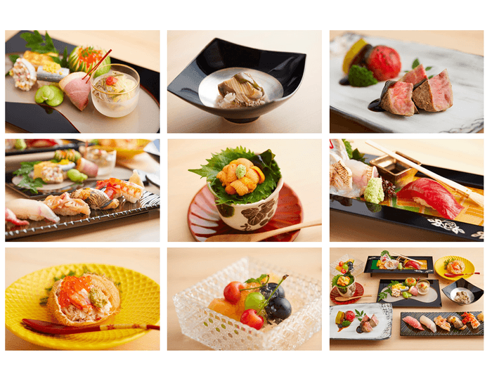 海外のお客様のおもてなし 寿司会席【雅】
