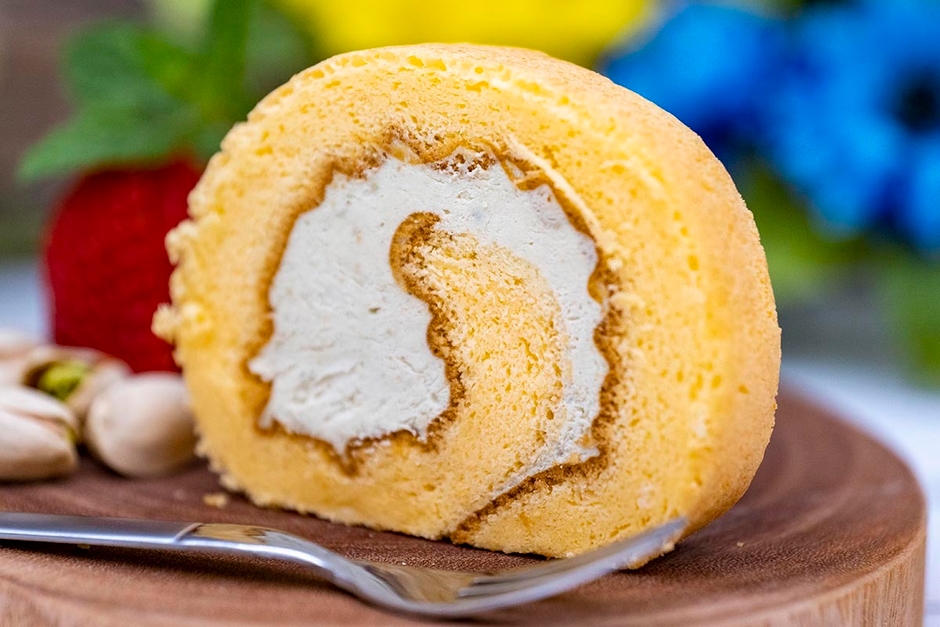 グルテンフリーピスタチオロールケーキ 2