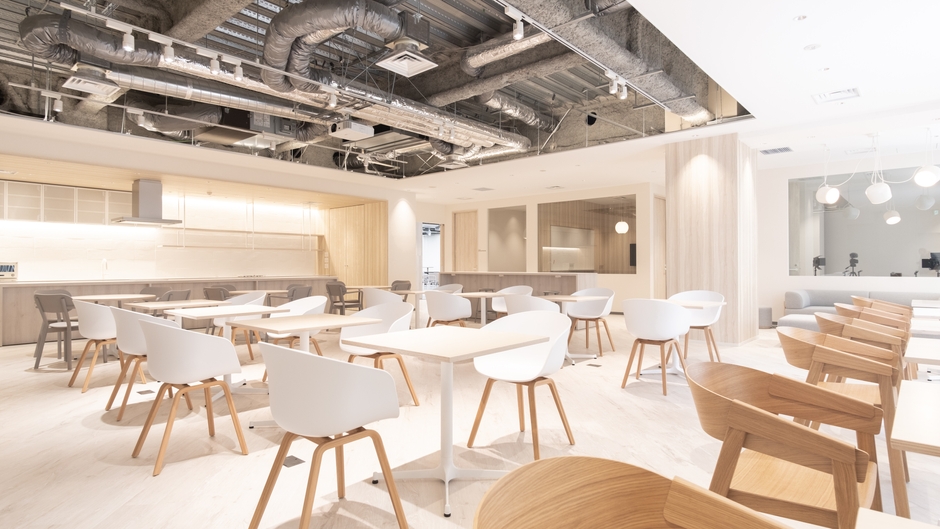 ラウンジ:キッチン・調理器具完備