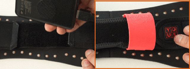 固定バンドがシリコン製に 