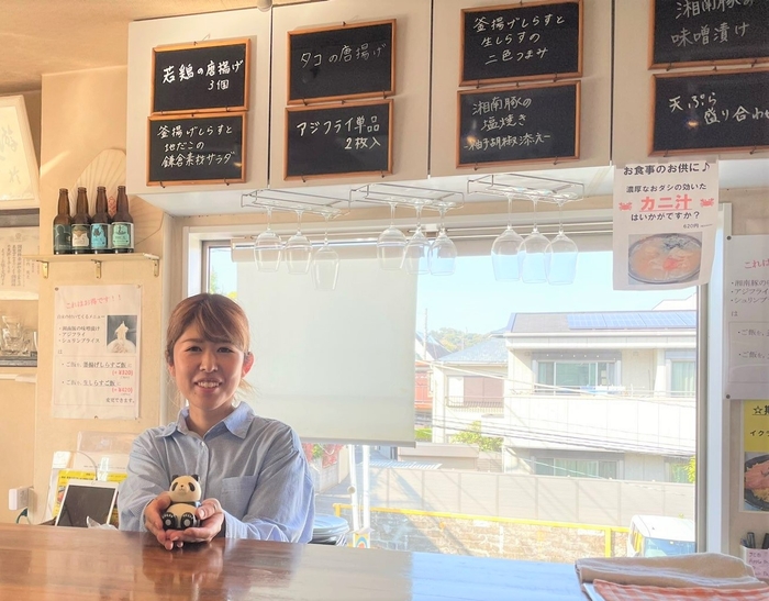 店主の横山さん　