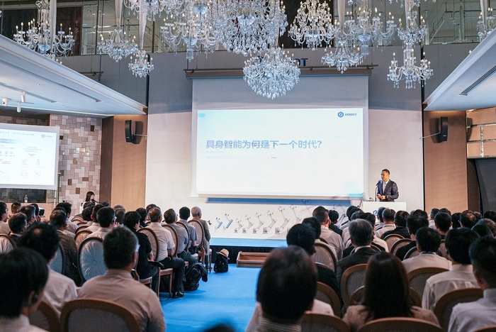 CEO giving the speech