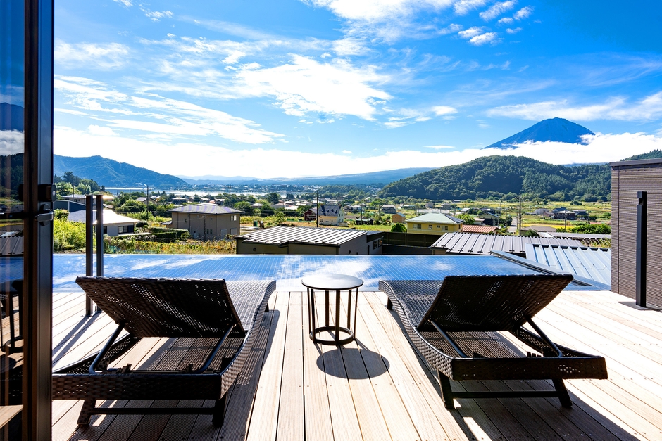 スタンダードヴィラ　富士山と河口湖の眺望