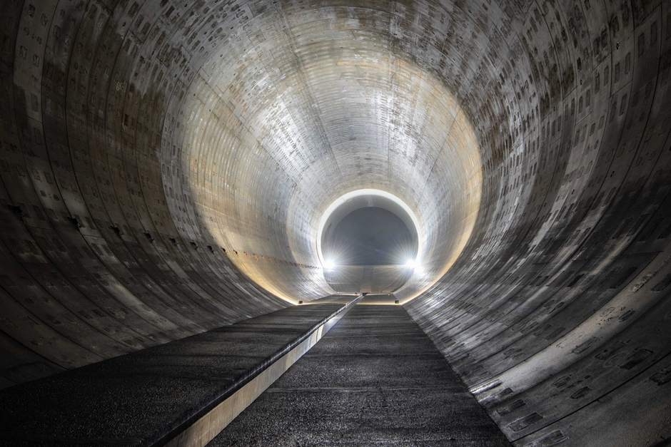 地下トンネル（調節池）