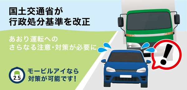 妨害運転（あおり運転）厳罰化