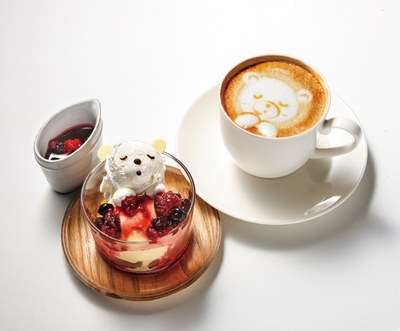 白くまさんのお昼寝アイスセット(カフェライナーノーツ)