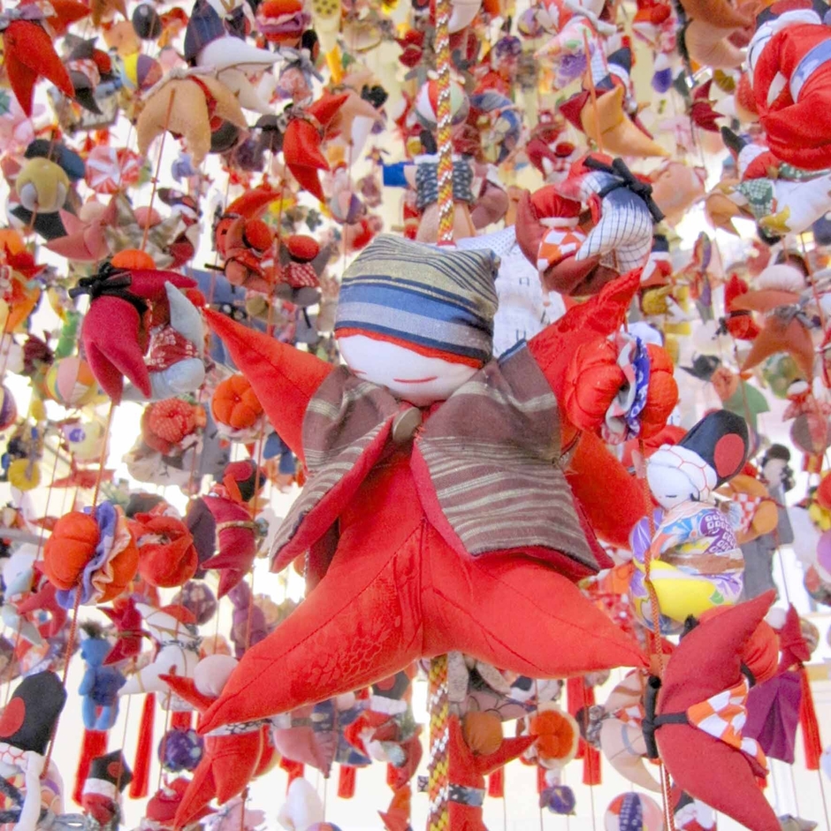 つるし飾り展示(5)