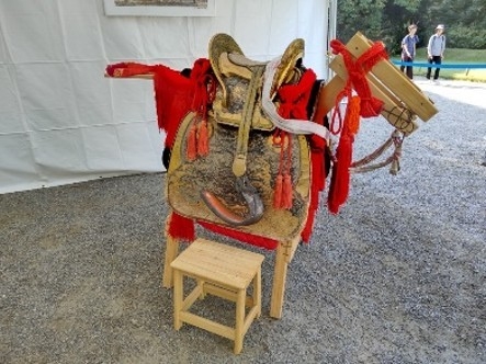 馬具展示(過年度の様子)